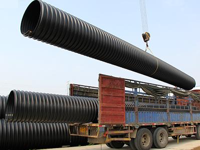 HDPE鋼帶增強螺旋波紋管 HDPE鋼帶增強螺旋波紋管